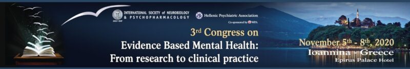 3rd Congress on Evidence Based Mental Health: From research to clinical practice