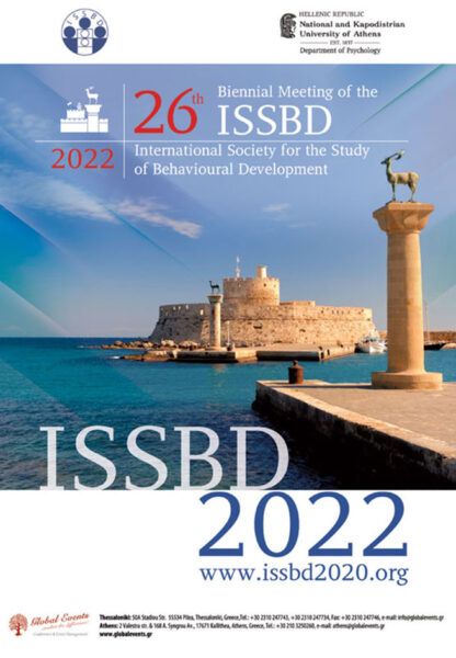 26th Biennial Meeting of the International Society for the Study of Behavioural Development